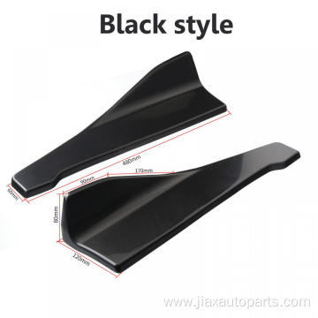 Car rear lip and side skirt rocker separator